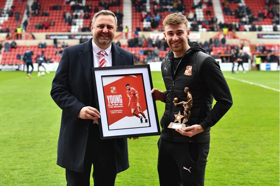 Harrison Minturn named Young Player of the Season